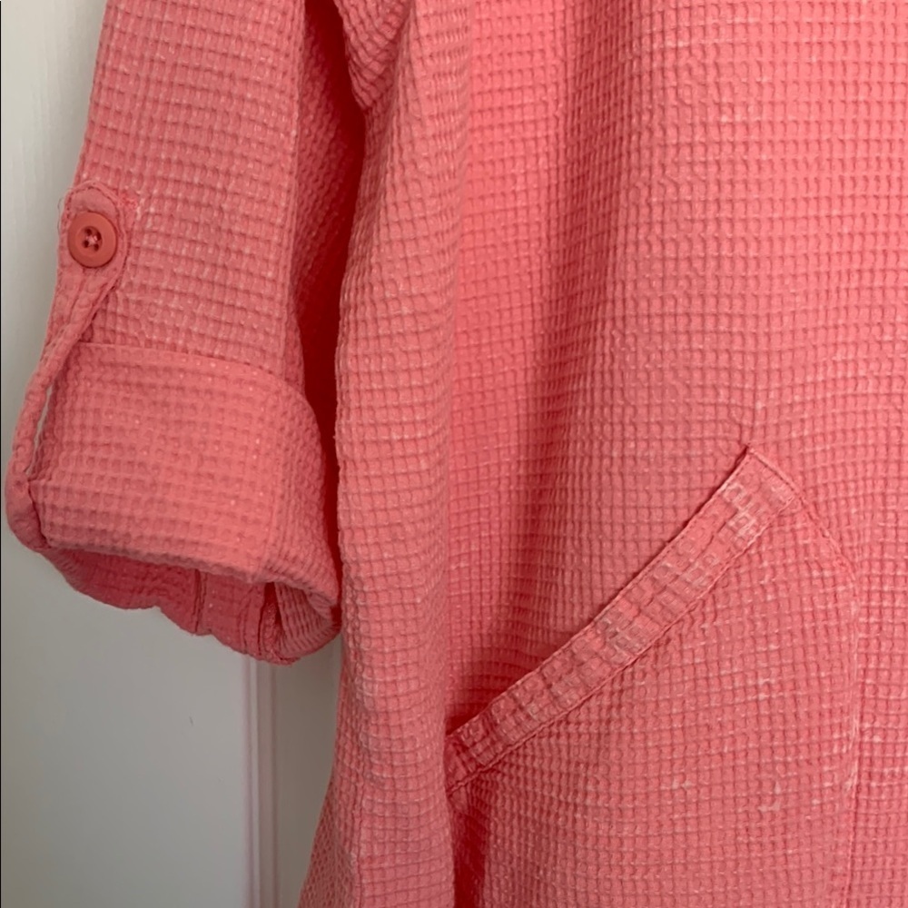 Denim & Company Women's Button-Up Shirt/Jacket - Picture 6 of 9